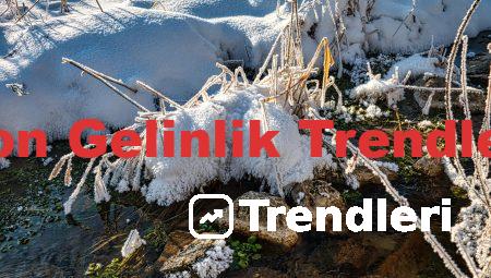 Son Gelinlik Trendleri
