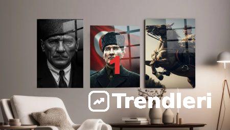 Atatürk’ün Ruhunu Yansıtan Cam Tablo Tasarımları