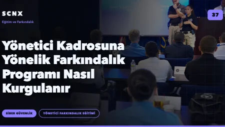Yönetici Kadrosuna Yönelik Farkındalık Programı Nasıl Kurgulanır